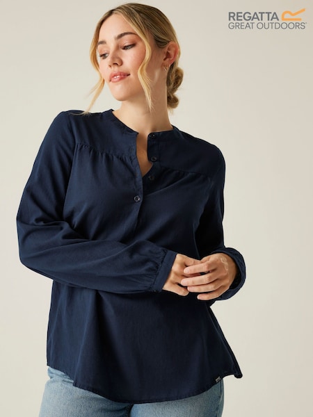 Regatta Blue Womens Natine Shirt (F65259) | £35