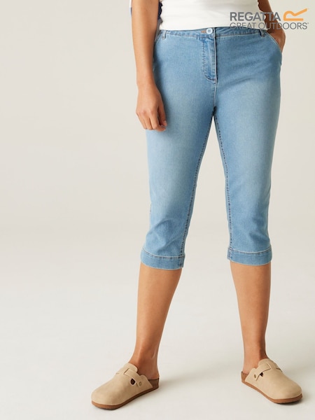 Regatta Light Blue Bayletta Capri Trousers (F65294) | £35