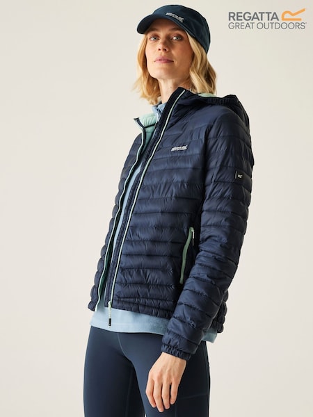 Regatta Blue Womens Hurden Lightweight Puffer Jacket (F65333) | £56