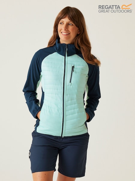 Regatta Blue Womens Pro Hybrid II Jacket (F65344) | £60