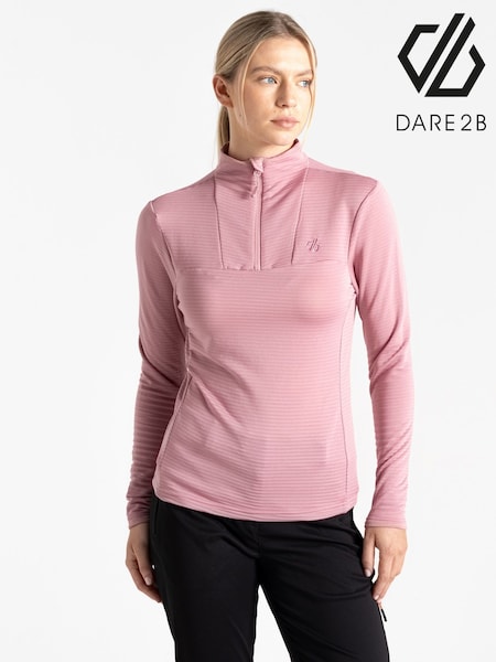 Dare 2b Womens Torrek Mountain Series Overhead Midlayer Black Top (F65377) | £28