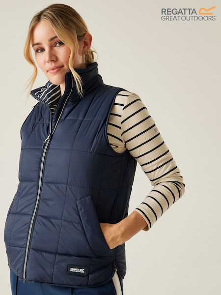 Regatta Blue Womens Courcelle Quitled Body Warmer II (F65423) | £42