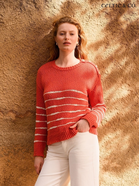 Celtic & Co. Drop Stitch Breton Jumper (F65525) | £99