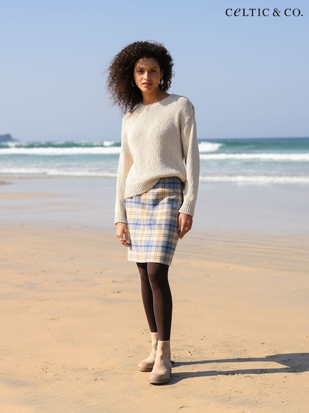 Celtic & Co. Slub Knit Button Detail Jumper (F65533) | £99