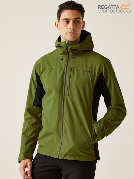 Regatta Green Mens Birchdale II Waterproof Jacket (F65605) | £70