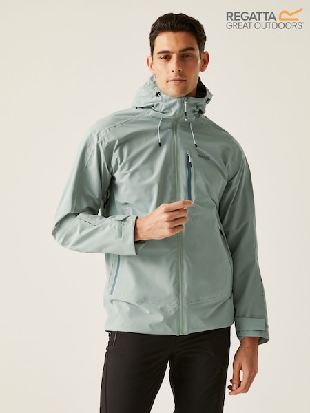 Regatta Green Mens Okara Waterproof Jacket (F65658) | £84