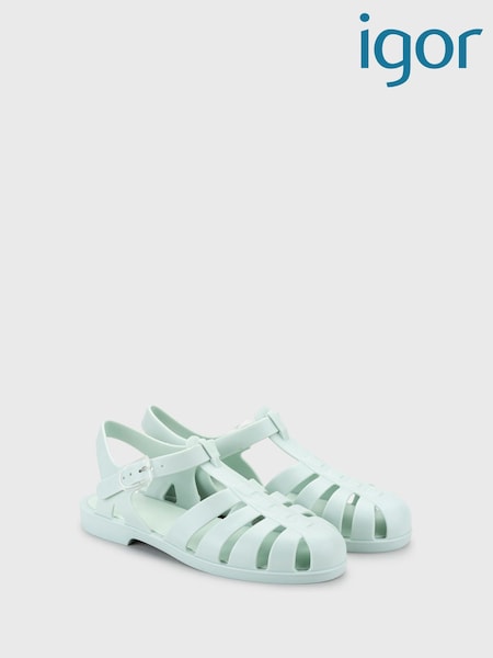 Igor White Clear Biarritz Sandals (F65773) | £33