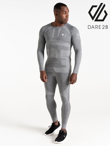 Dare 2b Mens Grey In The Zone III Base Layer Leggings (F65969) | £24.50