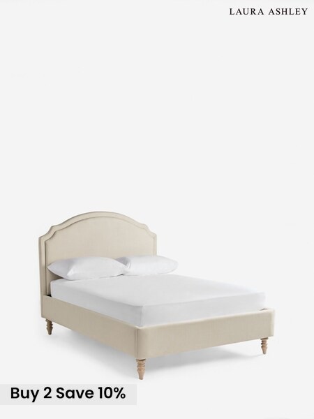 Laura Ashley Carlow Natural Bytham Ottoman Storage Bed Bed (F66054) | £699 - £750