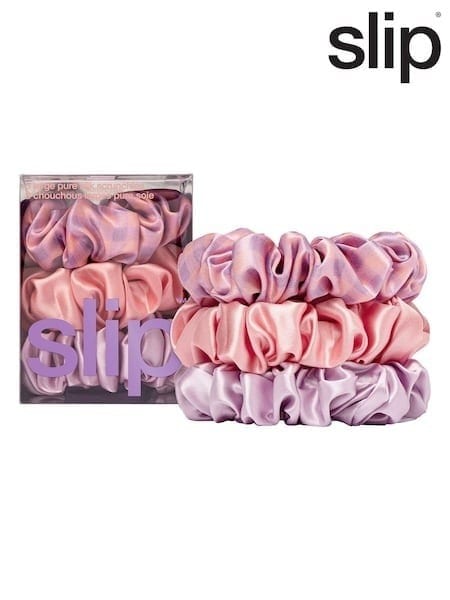 Slip Large 100% Pure Silk Scrunchies 3 Pack (F66245) | £45