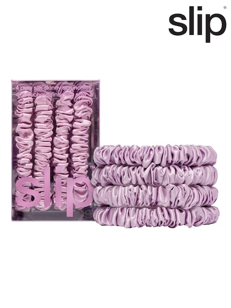 Slip Skinny 100% Pure Silk Scrunchies 4 Pack (F66252) | £35