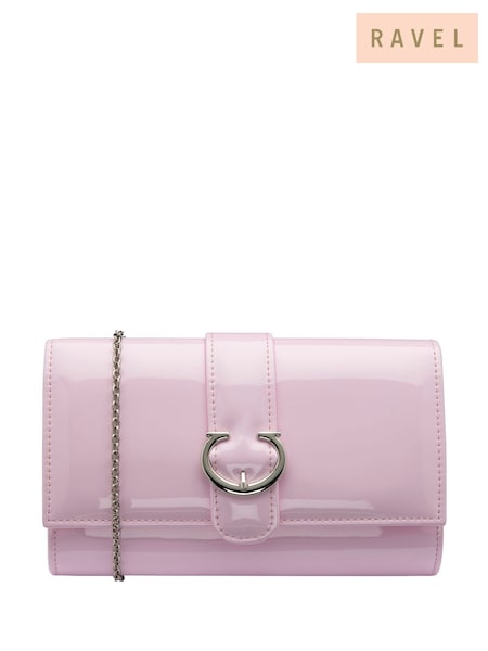 Ravel Pink Clutch Bag with Chain (F66346) | £45