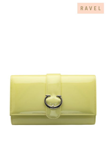 Ravel Yellow Clutch Bag with Chain (F66347) | £45