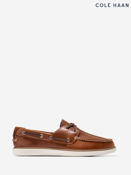 Cole Haan Mens GrandPro Windward Boat Shoes (F66573) | £120