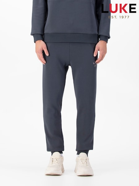 Luke 1977 Blue Lightwater Porpoise Joggers (F66595) | £90