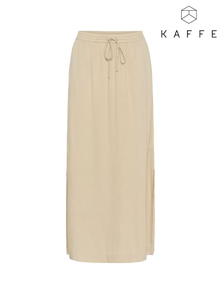 Kaffe Grey Elegant Maxi Length Skirt (F66673) | £50