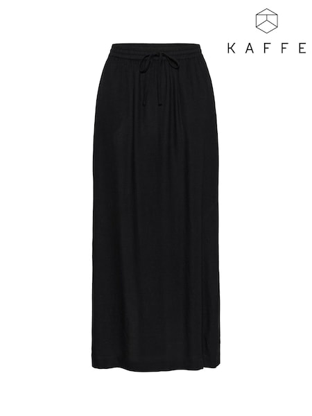 Kaffe Stylish Black Maxi Skirt (F66717) | £50
