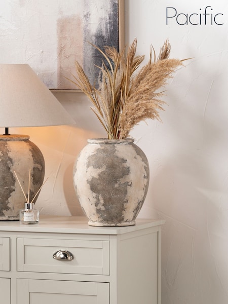 Pacific Lifestyle Beige Stoneware Urn Vase (F66790) | £100