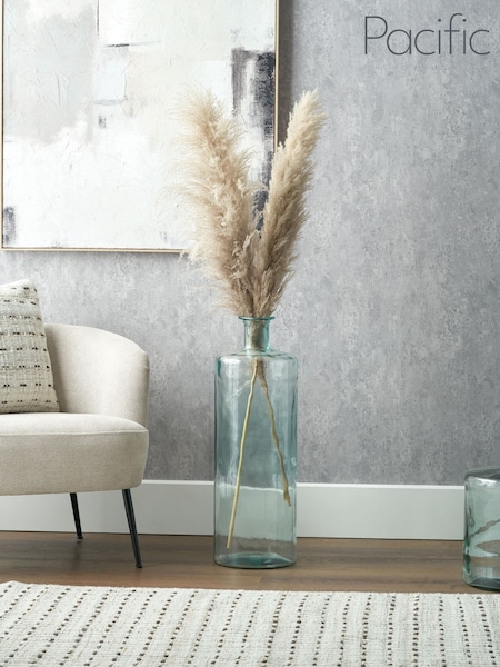 Pacific Lifestyle Clear Glass Tall Bottle Vase (F66804) | £80