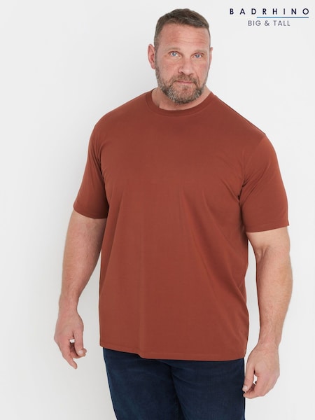 BadRhino Big & Tall Red Air Stretch T-Shirt (F66913) | £24