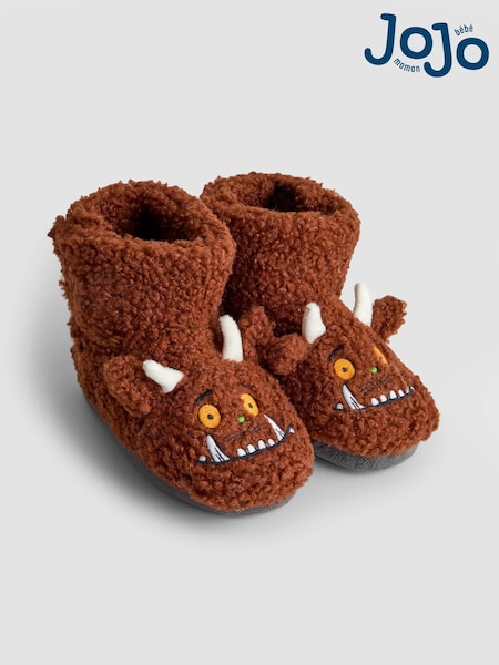 JoJo Maman Bébé Gruffalo Borg Slipper Boots (F67074) | £20.50