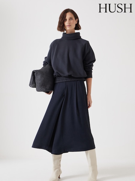 Hush Blue Kiri Wide Culottes (F67330) | £90
