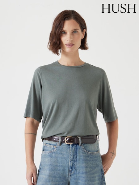 Hush Green Reece Relaxed T-Shirt (F67342) | £32