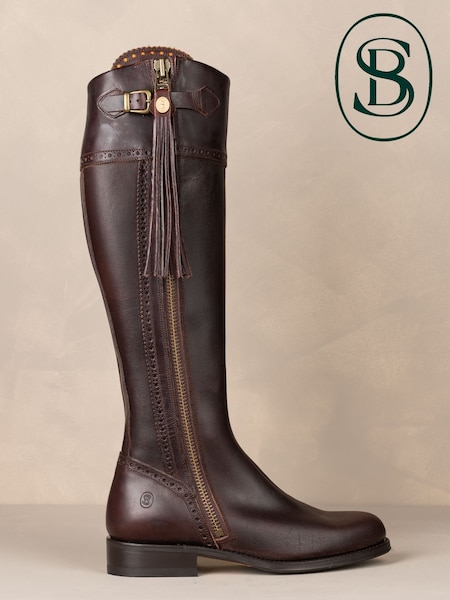 The Spanish Boot Company Brown Tall Spanish Riding Boots (F67869) | £325
