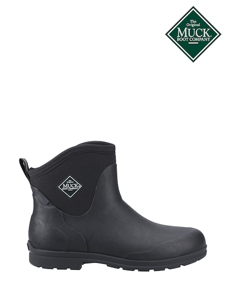 Muck Boots Originals Excursion Ankle Black Boots (F68207) | £135