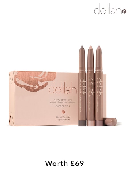 Delilah Smooth Rose Edition Shadow Stick Collection  (Worth £69) (F68210) | £43
