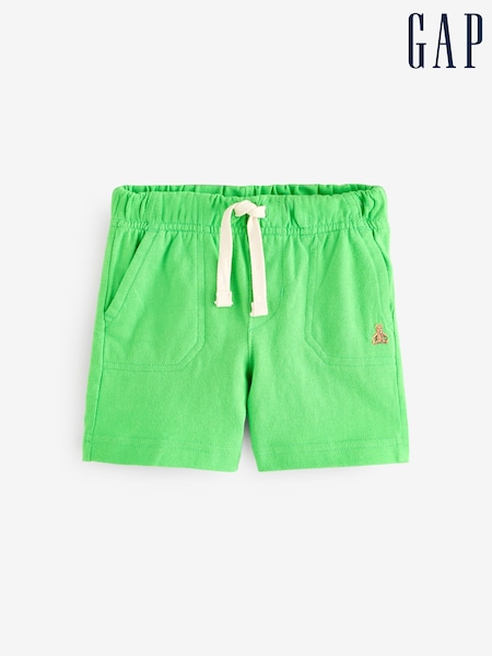 Gap Lime Green Cotton Pull On Shorts (6mths-5yrs) (F68329) | £8