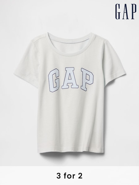 Gap White Graphic T-Shirt (6mths-5yrs) (F69136) | £10