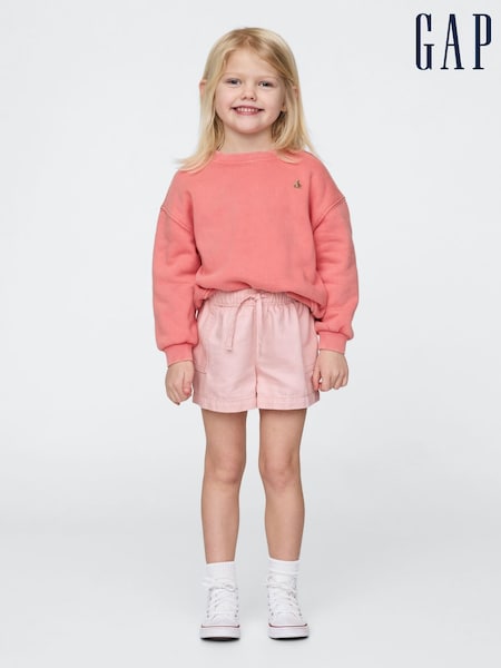 Gap Light Pink UltraSoft Pull On Shorts (6mths-5yrs) (F69142) | £14