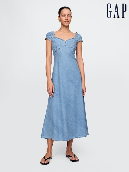 Gap Blue Denim Midi Dress (F69205) | £95