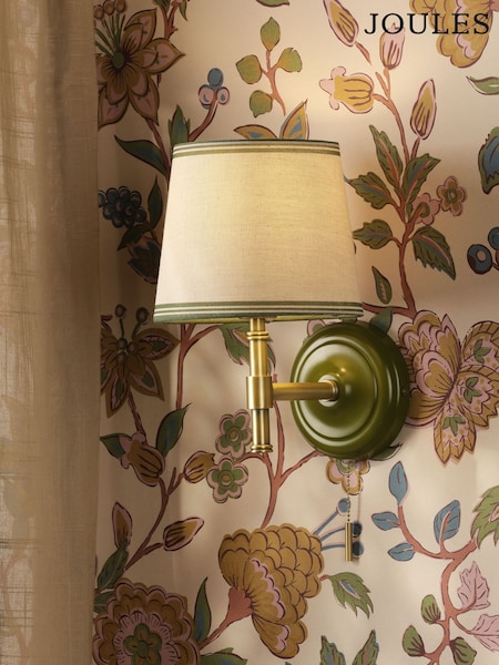 Joules Green Upton Wall Light (F69247) | £45