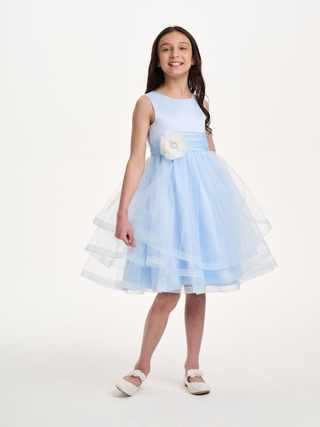 iAMe Girls Blue Party Dress (F69288) | £80 - £90