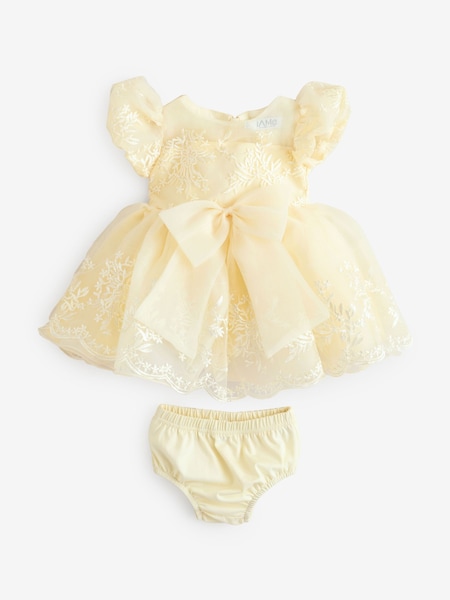 iAMe Girls Yellow Party Dress (F69289) | £65