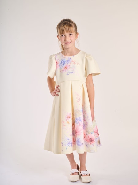 iAMe Girls Yellow Party Dress (F69297) | £80 - £90