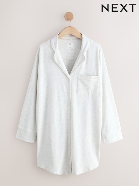 Grey Jersey Night Shirt (F69812) | £25