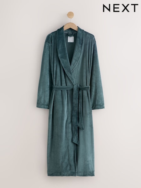 Blue Cosy Cord Dressing Gown (F69893) | £28