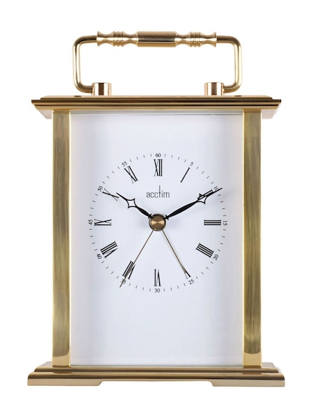 Acctim Clocks Gold Gainsborough Carriage Clock (F70089) | £62