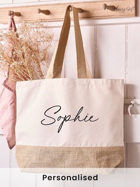 Personalised Tote Bag by No Ordinary Gift (F70091) | £32