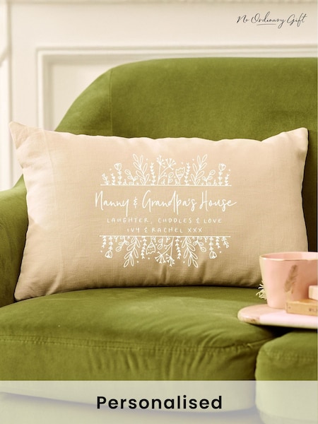 Personalised Cushion by No Ordinary Gift (F70103) | £38