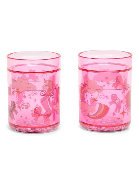 Konges Sløjd Pink Glitter Cups 2 Pack (F70118) | £24
