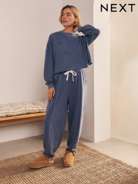 Blue Barrel Leg Joggers (F70292) | £32