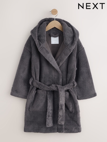 Grey Fleece Robe (1.5-16yrs) (F70410) | £14 - £22