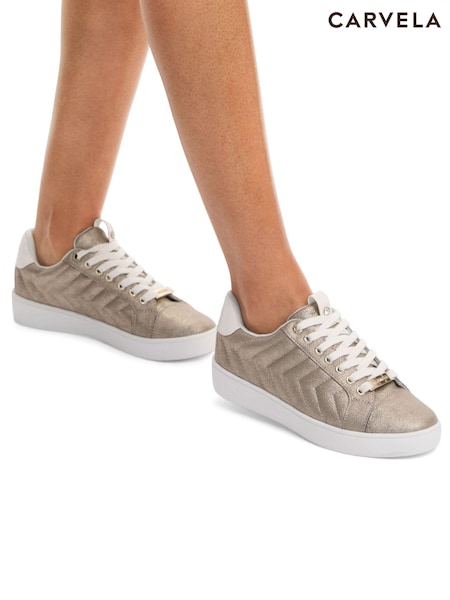 Carvela Joyful Quilt Trainers (F70506) | £99