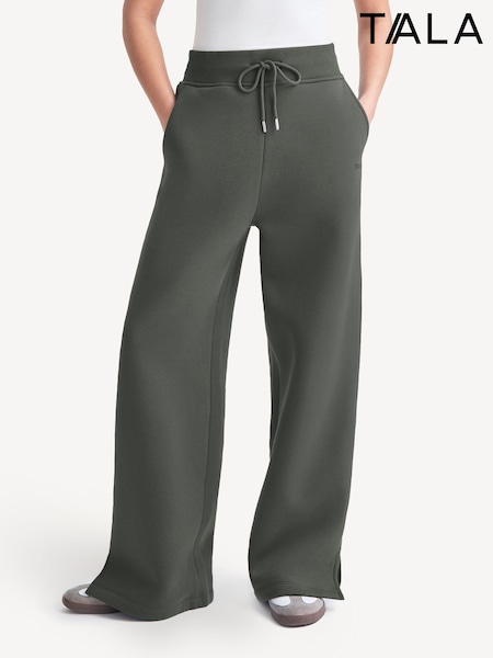 TALA Green Wide Leg Joggers (F70766) | £59