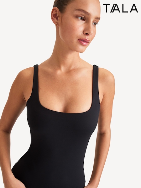 TALA Black DayFlex Minimal Longer Length Vest (F70775) | £44