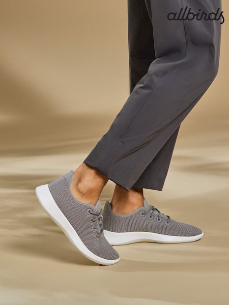Allbirds Grey Mens Tree Runner Trainers (F70911) | £110